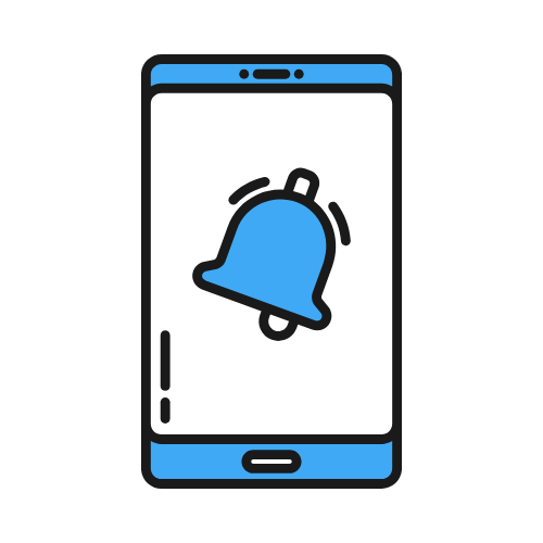 Notificaciones de la plataforma de gestión de ciudades y personas